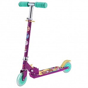 Двухколесный самокат - Enchantimals, колеса 12 см, светятся (1TOY, Т17092)