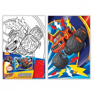 Рисуем по холсту – Лидер гонки, Вспыш, Эва (Росмэн, 33259ros)