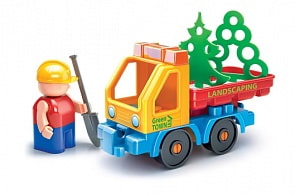 Конструктор Стройка, с грузовиком (Bauer, 656 БАУЕР)