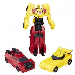 Трансформеры из серии Combiner force - Sideswipe & Bumblebee (Hasbro, c0630-c0628)
