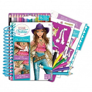 Блокнот дизайнера Style Me Up - Фестивальная мода Возьми с собой (Wooky Entertainment, 1499st)