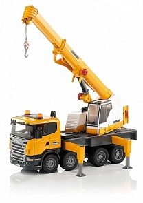 Scania Bruder автокран со светом и звуком (Bruder, 03-570)
