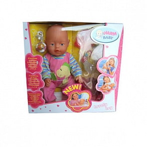 Пупс с аксессуарами, пьет и писает, сосет соску (B1230908sim)