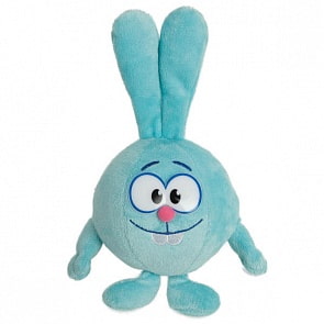 Озвученная мягкая игрушка - Крош из мультфильма - Смешарики, 10 см (Мульти-пульти, V91733/10)