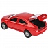 Металлическая инерционная модель – Skoda Rapid, красная, 12 см, открывающиеся двери и багажник -WB) - миниатюра №3