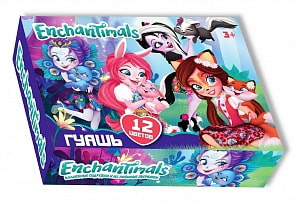 Гуашь - Enchantimals, 12 цветов (Centrum, 88760)