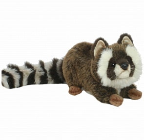Мягкая игрушка – Енот лежащий, 35 см (Hansa, 2312)