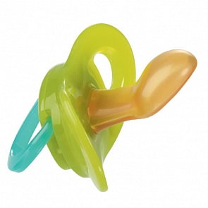 Комплект из 2-х латексных пустышек Physio Dummlles с кольцом и минимальной толщиной у основания 5 мм, T1, 0-6 месяцев (Bebe Confort, 30000707)