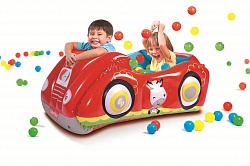 Игровой центр Машина с 25 шариками - Fisher Price (Bestway, бв93520)  - миниатюра