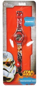 Часы наручные электронные StarWars «Звёздные Войны» Darth Vader, Дарт Вейдер (Disney, SW34557-Кр)