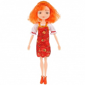 Интерактивная кукла Царевны - Варвара краса, длинная коса 29 см, 15 фраз и песен из м/ф (Карапуз, 5PR-VARVARA29-SN)