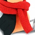 Мягкая игрушка – Снегирь: Красный шарф, серия Life, 20 см  - миниатюра №5