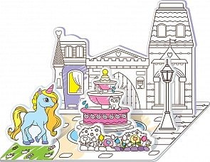 3D-раскраска - В сказочном городе (Malamalama, 68224)