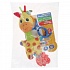 Текстильная игрушка-подвеска с клипсой - Жираф  - миниатюра №3