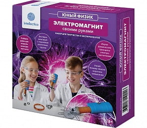 Набор - Юный физик - Электромагнит своими руками (Intellectico, 215бн)