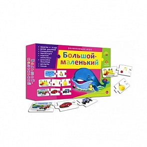Игра настольная - Ассоциации-цепочкой - Большой-маленький (Рыжий кот, ИН-9919) Игра настольная - Ассоциации-цепочкой - Большой-маленький (Рыжий кот, ИН-9919)