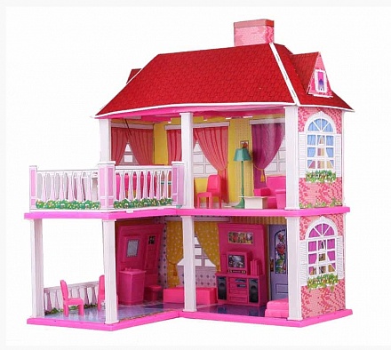 Lovely villa игрушка с машиной
