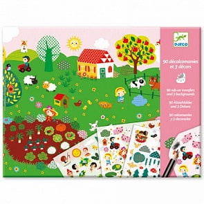 Набор для творчества - Море, горы, ферма (Djeco, 09562k)