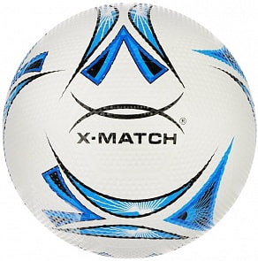 Мяч футбольный X-Match, резина (X-Match, 56478) (ассортимент)
