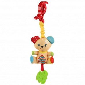 Текстильная игрушка-подвеска с клипсой - Добрый медвежонок (Умка, RPHT-B3 (292)