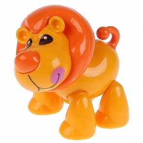 Развивающая крутилка Лев, желтый цвет (Умка, S128-R1)