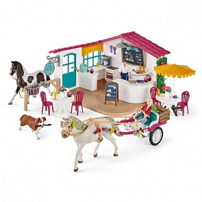 Поездка в карете в кафе (Schleich, 72158) Поездка в карете в кафе (Schleich, 72158)