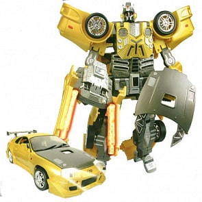 Машинка-трансформер Toyota Supra (Happy Well, 50070) Машинка-трансформер Toyota Supra (Happy Well, 50070)