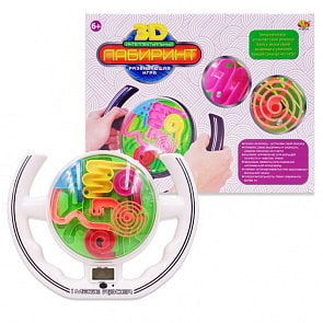 Интеллектуальный лабиринт с таймером, звук (ABtoys, PT-00734)
