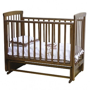 Кровать детская Красная звезда С 700 Марина, без ящика, шоколад (Красная Звезда, КЗ-С 700_шоколад)