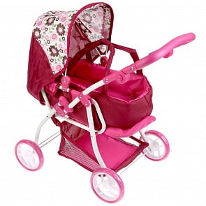 Коляска-люлька для кукол складная (Карапуз, 66HC-20-C4)