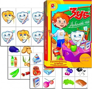 Игра настольная - Зуб неболей-ка (Радуга, С-568)