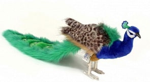 Мягкая игрушка – Павлин, 24 см (Hansa, 5433)