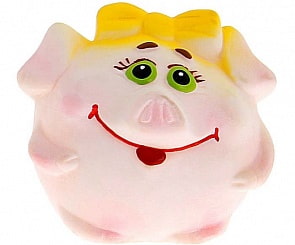 Свинка-мяч 8 см (Кудесники, СИ-227-no)