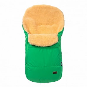 Конверт зимний меховой Nuovita Vichingo Pesco, Smeraldo/Изумрудный (Nuovita, VICP_2532)