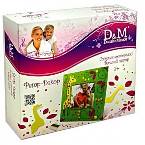 Набор для фоторамки «Веселый Жираф», фетр (Docha&Mama, 30359)