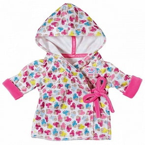 Одежда для куклы Baby Born - Халат с капюшоном (Zapf Creation, 822-463)