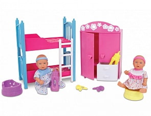 Два пупсика с аксессуарами (Simba, 5036610)