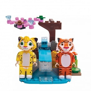 Конструктор Лео и Тиг - Лео и Тиг, 93 детали (Gulliver, LTC016LT)
