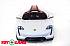 Электромобиль Porsche Sport белый  - миниатюра №5