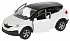 Инерционная металлическая машина - Renault Kaptur, бело-черный, 12 см, открываются двери  - миниатюра №2