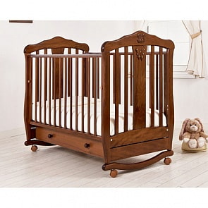 Кровать детская Гандылян К-2002-28 Доминик Люкс, орех (Gandylyan, GAN-К-2002-28_орех)