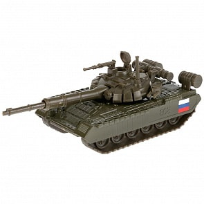 Металлический инерционный Танк T-90, 12 см (Технопарк, SB-16-19-T90-G-WB)
