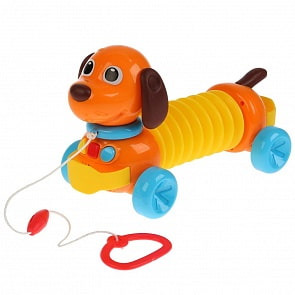 Каталка собачка со звуком (B1695829)