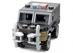 Конструктор – Полиция: машина, 43 детали (Sluban, M38-B0595D)