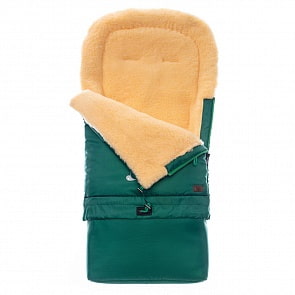 Конверт зимний меховой Nuovita Alaska Pesco, Smeraldo/Изумрудный (Nuovita, NUO-ALAP_Smeraldo/Изумрудный)