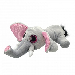 Мягкая игрушка - Слон, 25 см. (Wild Planet, K7705-PT) - миниатюра