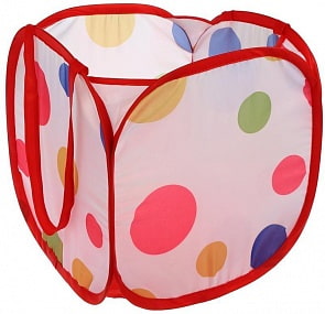 Корзина для игрушек - Цветной горошек (Наша Игрушка, 889-103B)