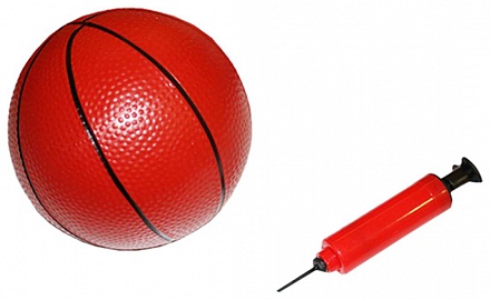 Набор детский - Баскетбольный мяч с насосом 