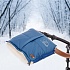 Муфта меховая для коляски Nuovita Siberia Lux Bianco Blu scuro/Темно-синий  - миниатюра №3