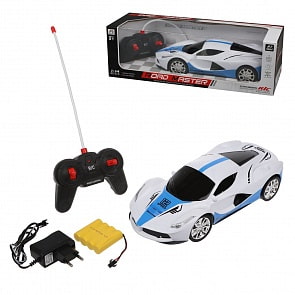 Машина на р/у, 4 канала, свет, аккумулятор (Shantou, 338B-126)